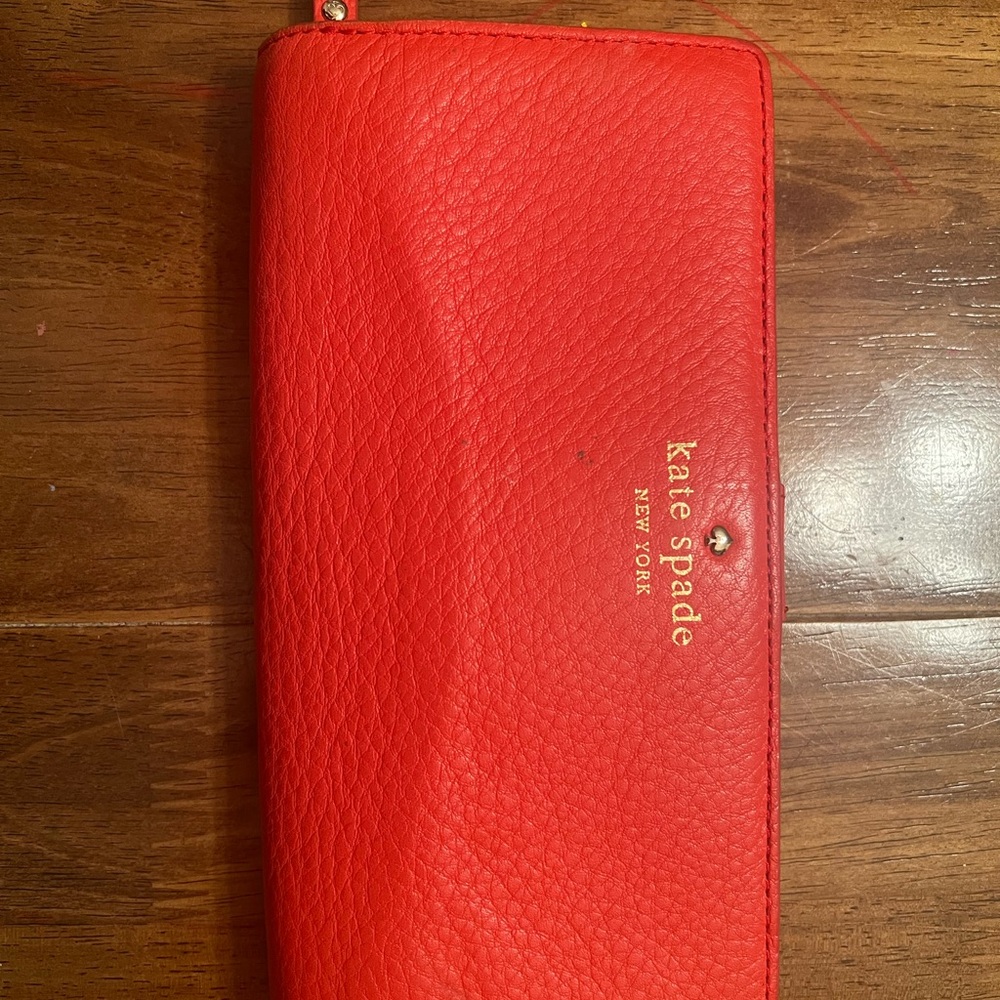Kate Spade Scarlet Leather Wallet